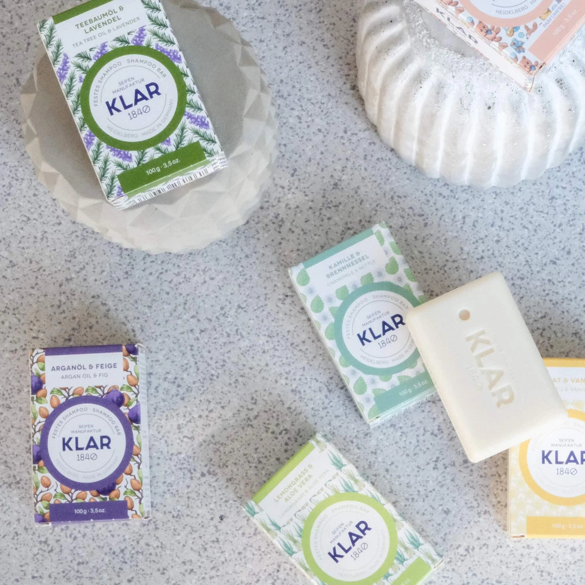 Shampoo Bar, Lemongrass & Aloe Vera, 100 gr.