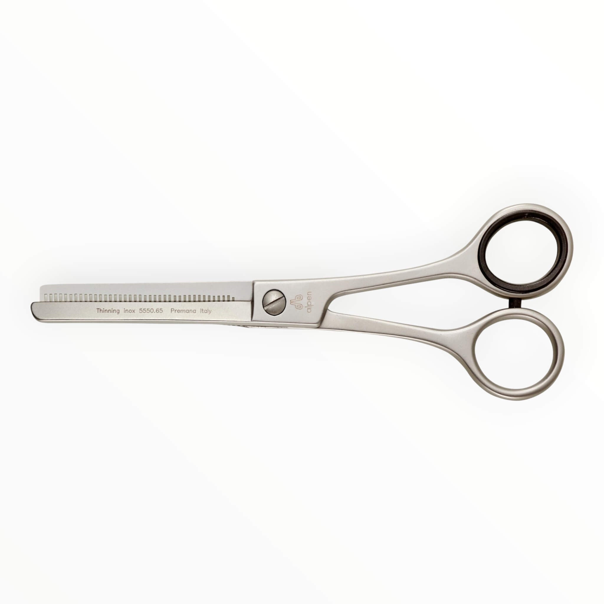 Thinning scissors, One blade, Stainless steel, 16 cm.