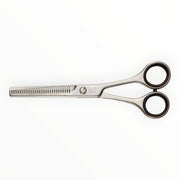 Thinning scissors, Two blades, Stainless steel, 17 cm.