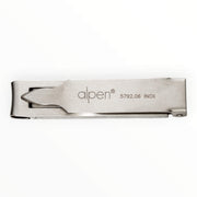 Compact Nail Clipper in Leather Case, Stainless Steel, 6 cm.