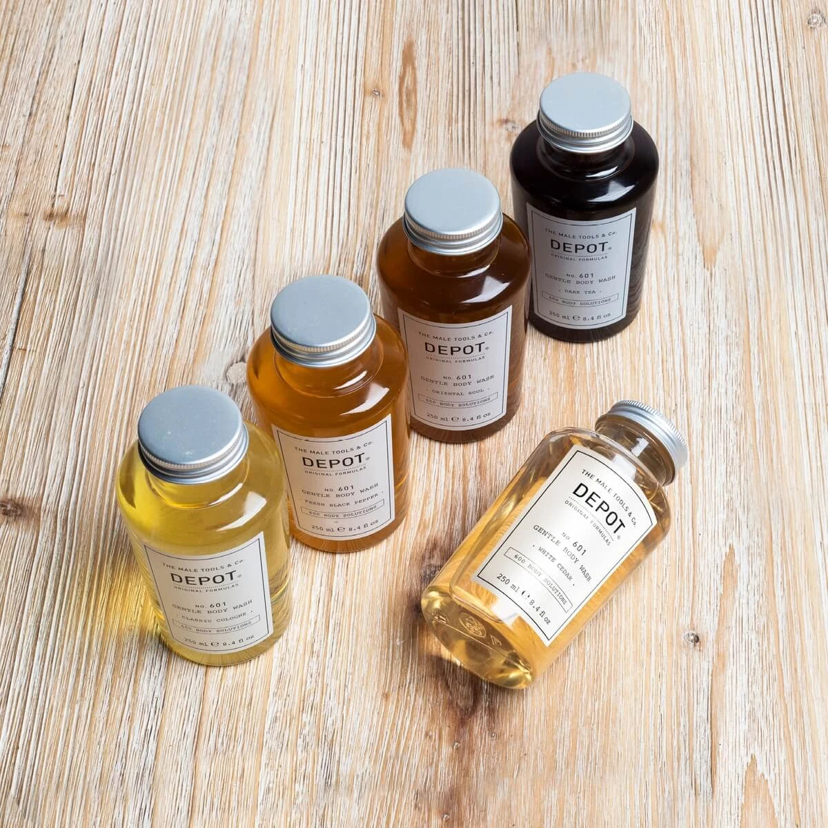 Gentle Body Wash, Dark Tea, No. 601, 250 ml.