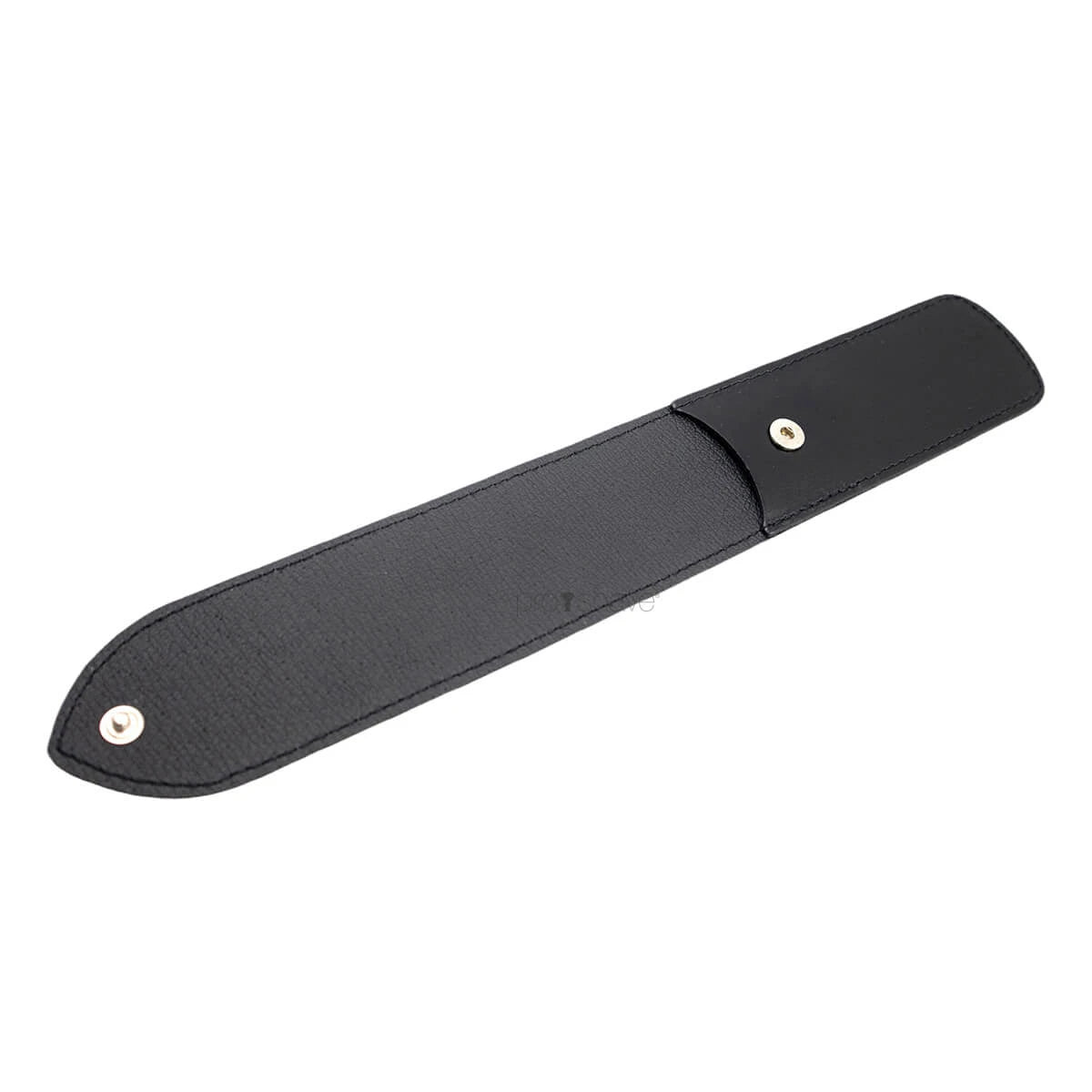 Leather case for Straight Razor, Black