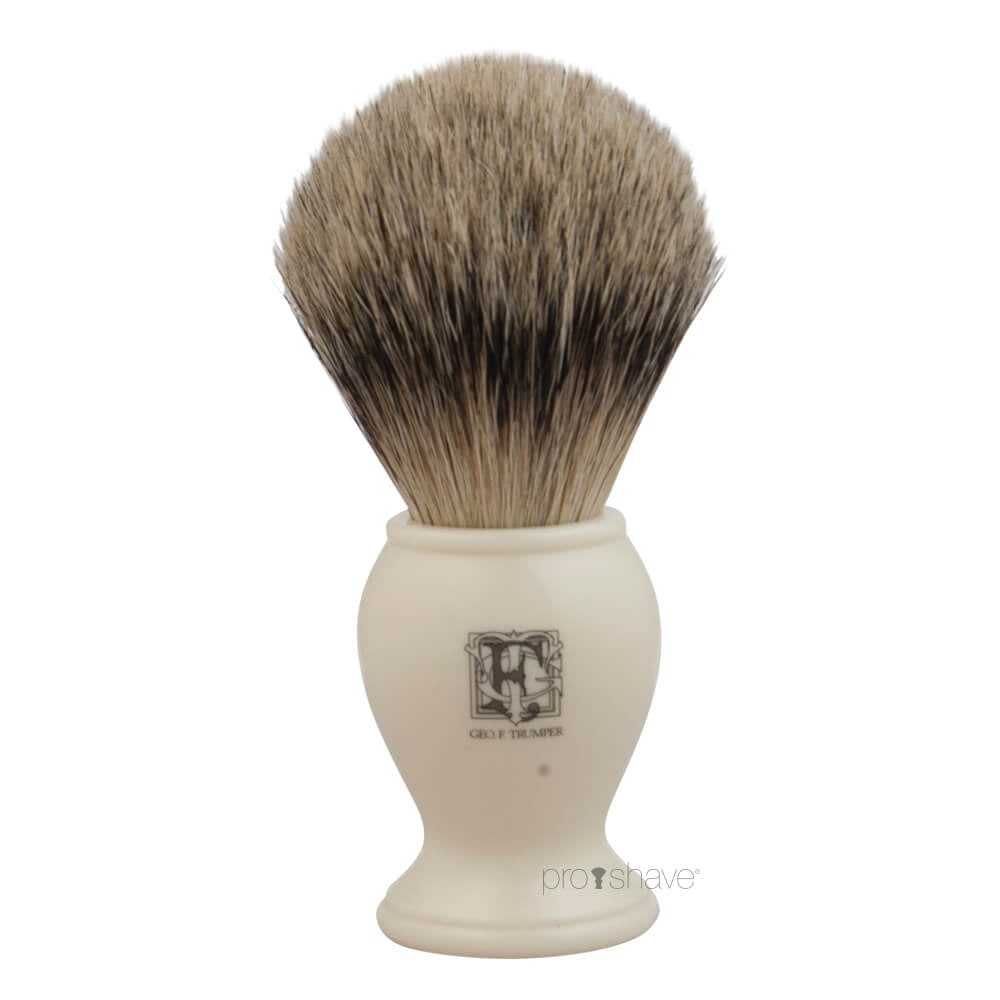Shaving Brush, Super Badger, Medium, PB-Range, Ivory