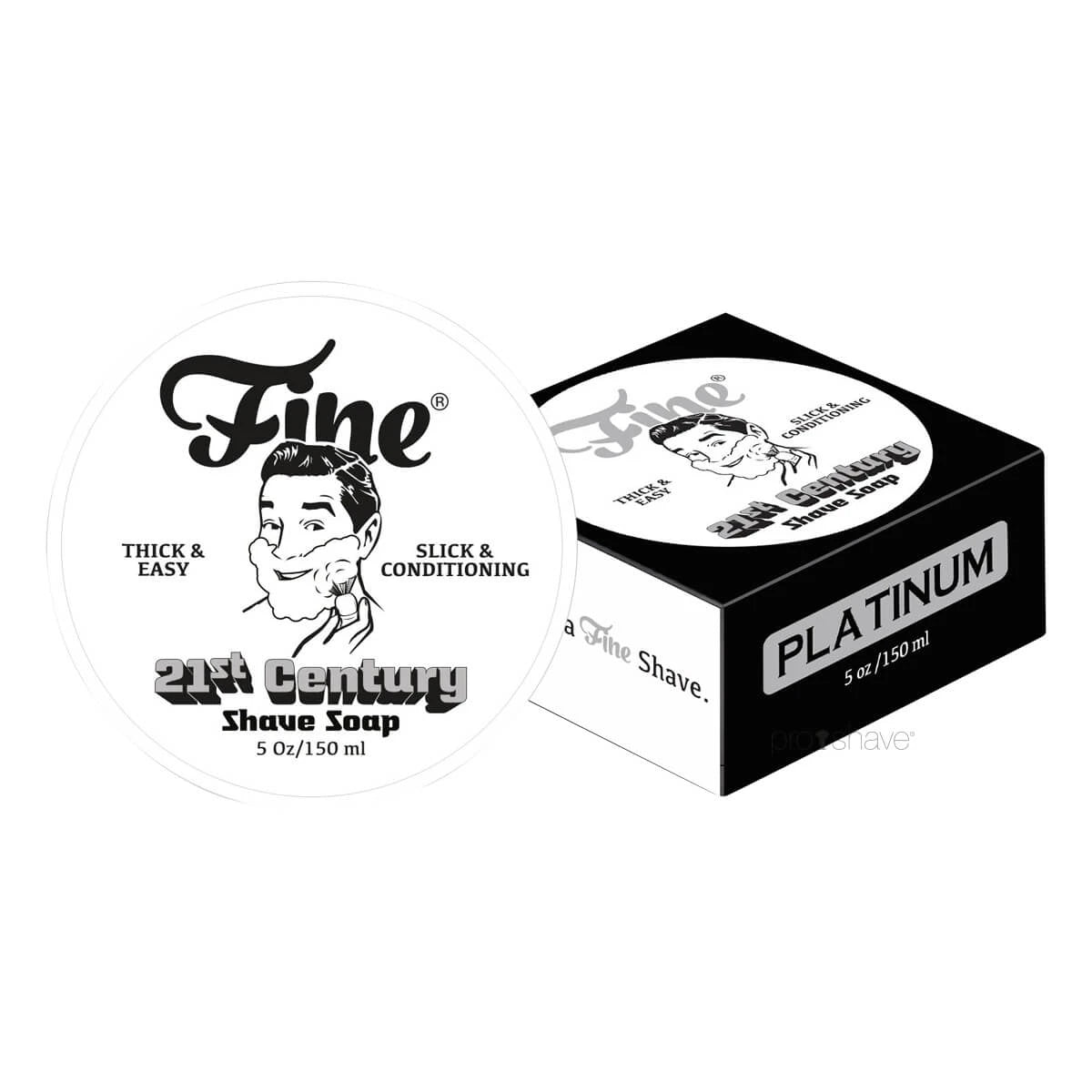 Platinum Shaving Soap in Bowl, 150 ml.