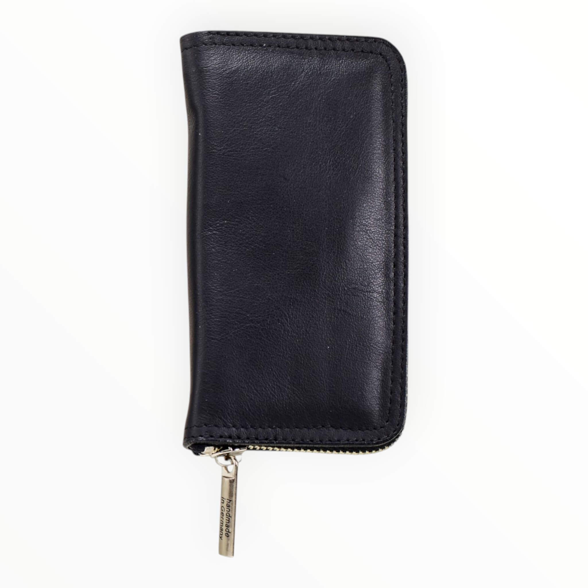 Manicure Set no. 6842, 5 pieces, Black Leather Case