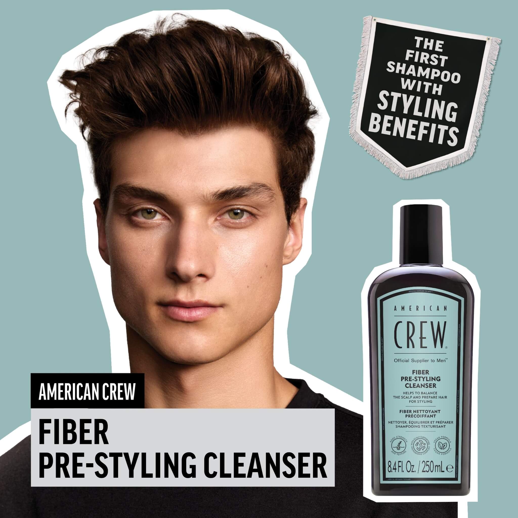 Fiber Pre-Styling Cleanser, 250 ml.