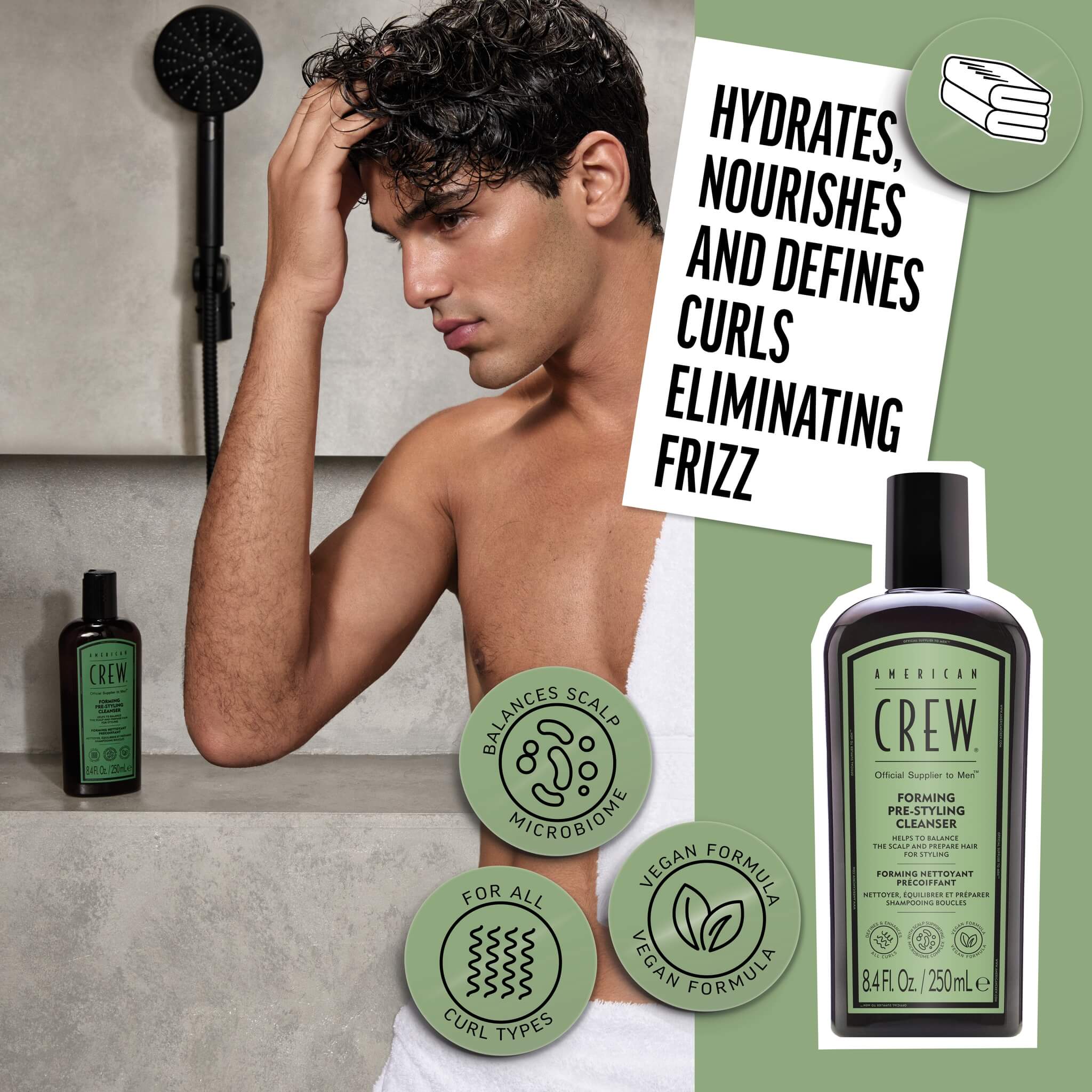 Forming Pre-Styling Cleanser, 250 ml.