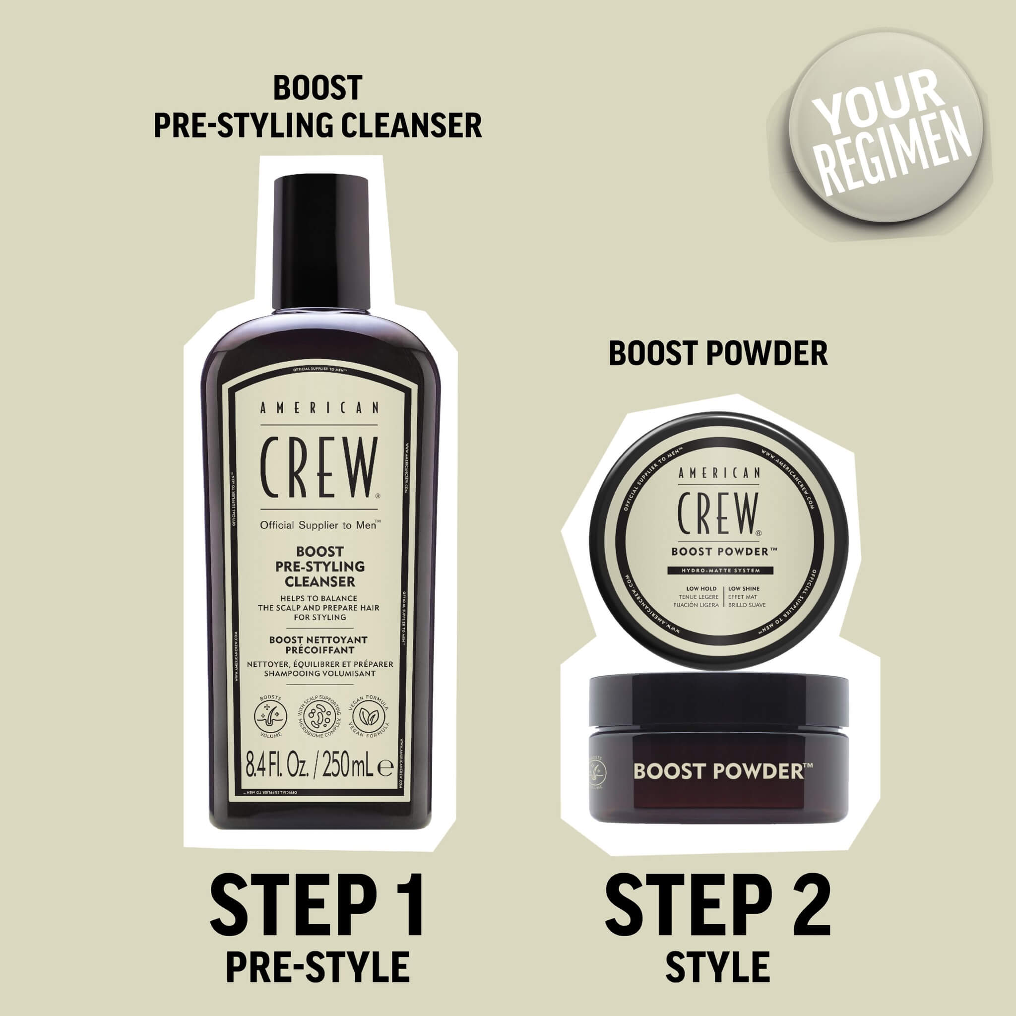Boost Pre-Styling Cleanser, 250 ml.