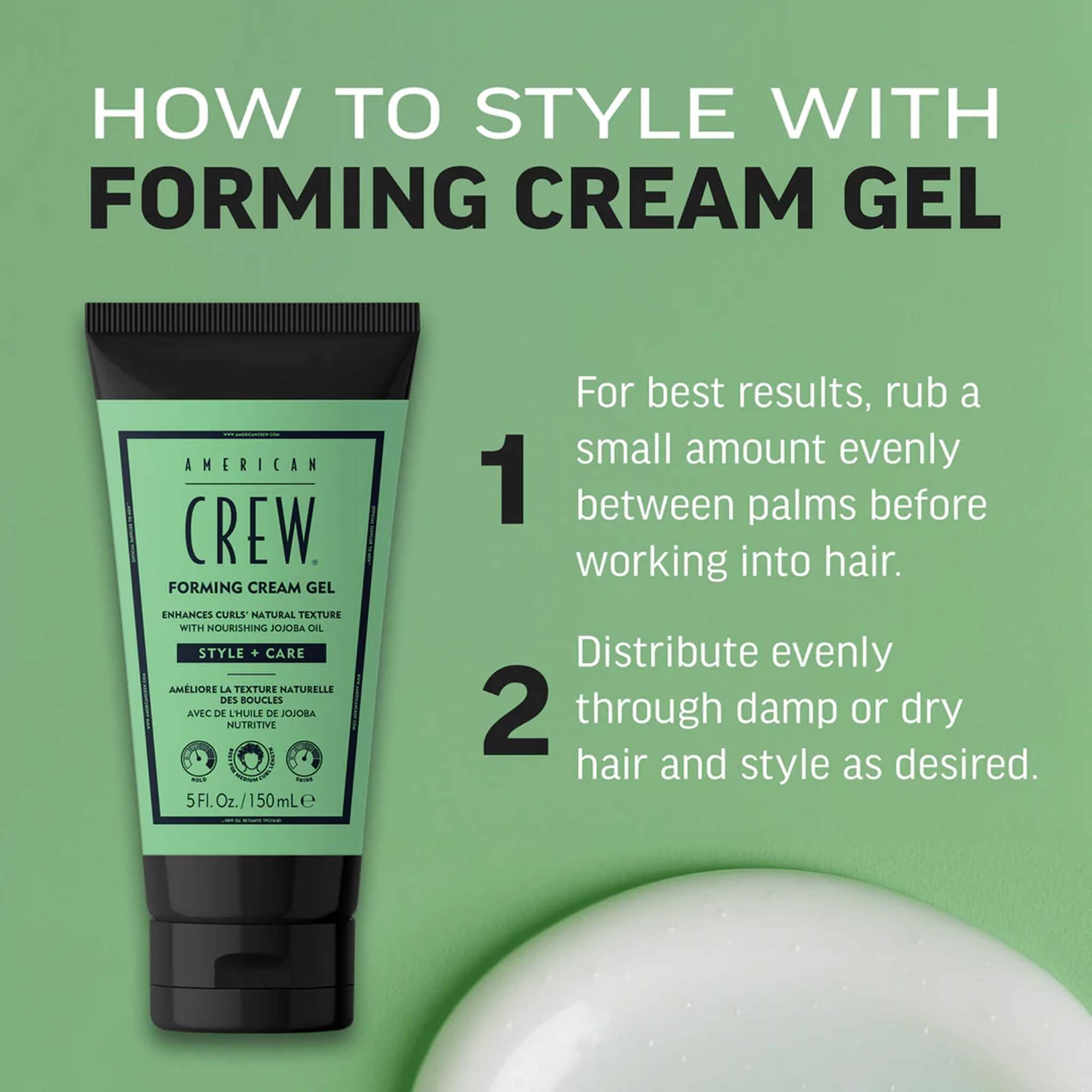 Styling Cream Gel, 150 ml.