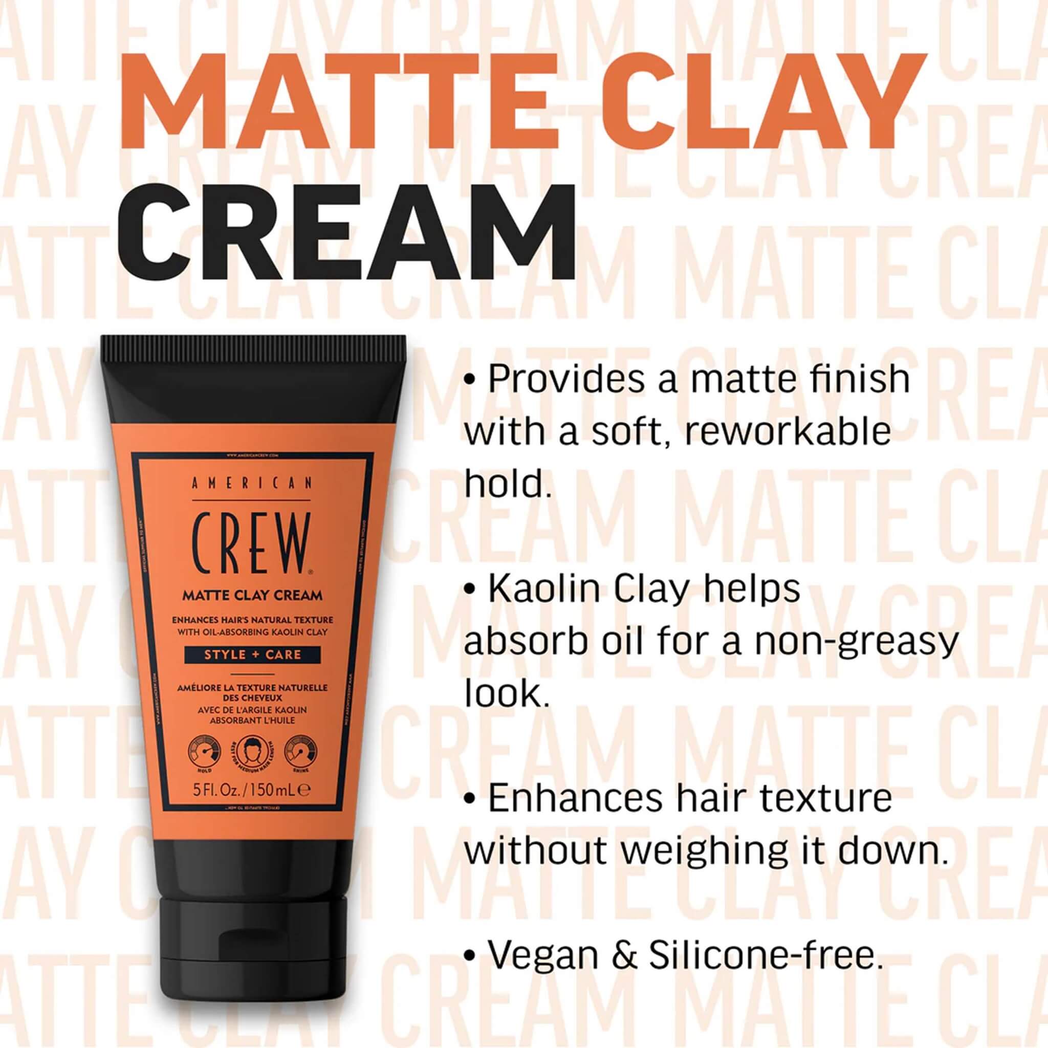 Matte Clay Cream, 150 ml.
