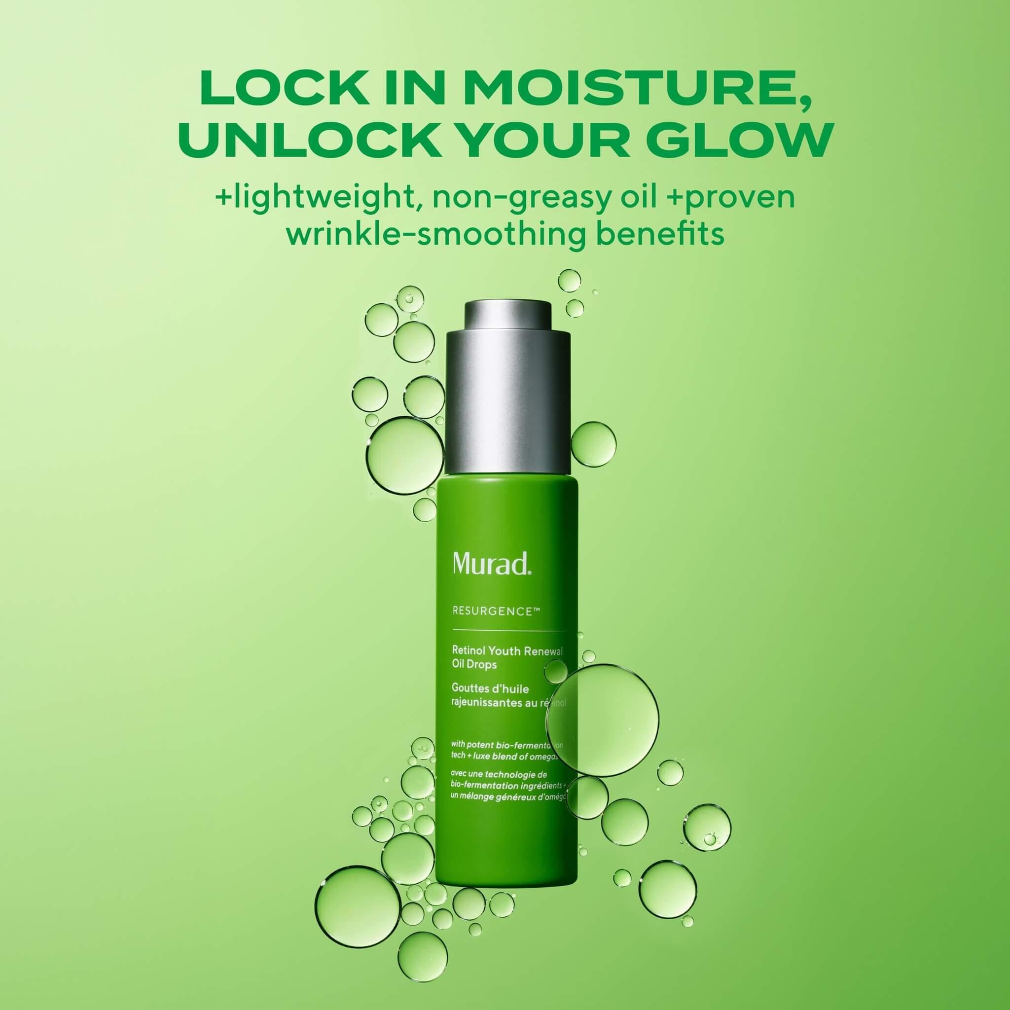 Retinol Youth Renewal Oil Drops, Resurgence, 30 ml.