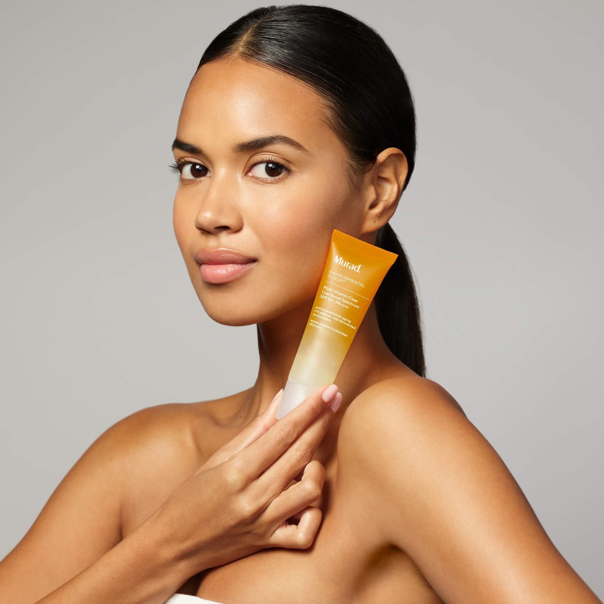 Multi-Vitamin Clear Coat Broad Spectrum Spf 50, Environmental Shield, 50 ml.