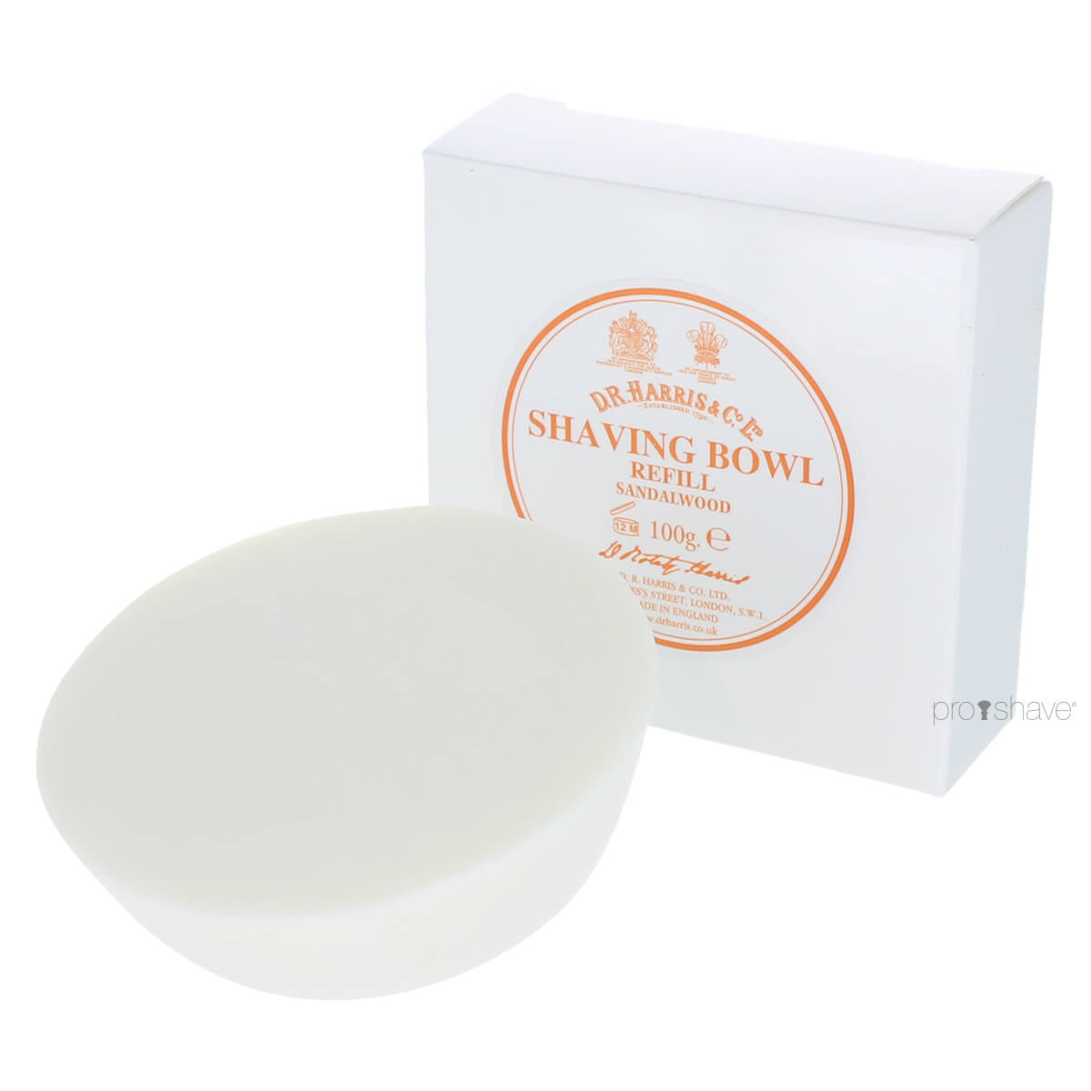 Sandalwood Shaving Soap, Refill, 100 gr.