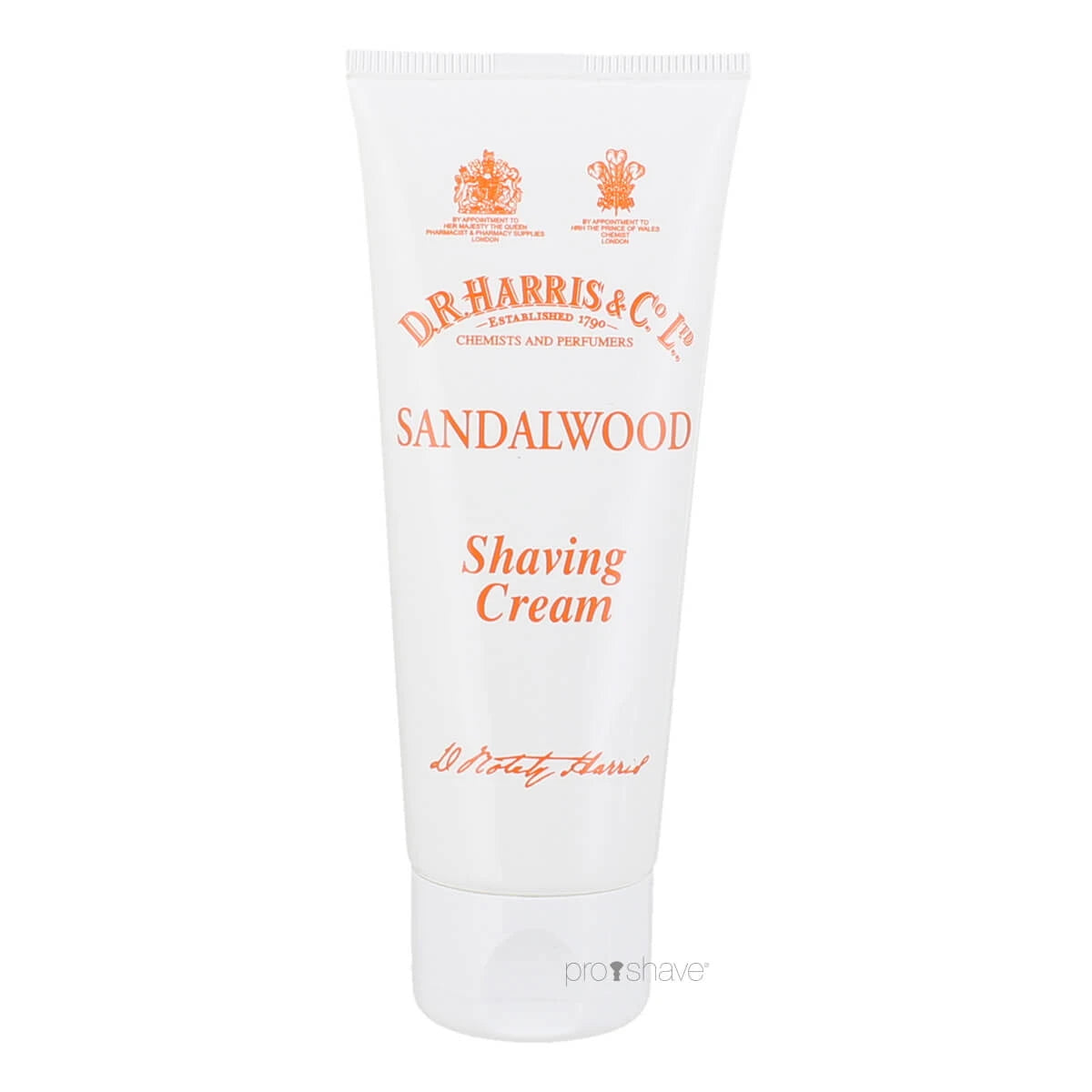 Sandalwood Shaving Cream in tube, 75 ml.
