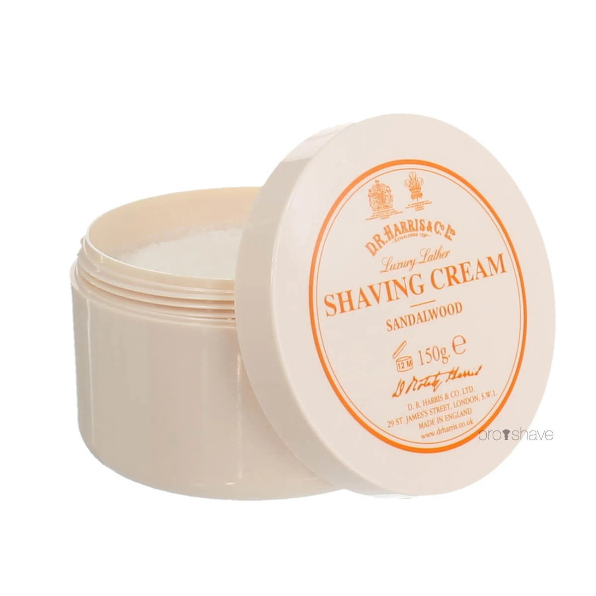 Luxury Sandalwood Shaving Cream, 150 gr.