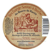 Shaving soap refill in plastic bowl, 100 gr.