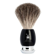 Pure Badger Shaving Brush, 21 mm, Vivo, Black Resin