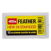 New Hi-Stainless DE-Barber blades, 10 pcs.