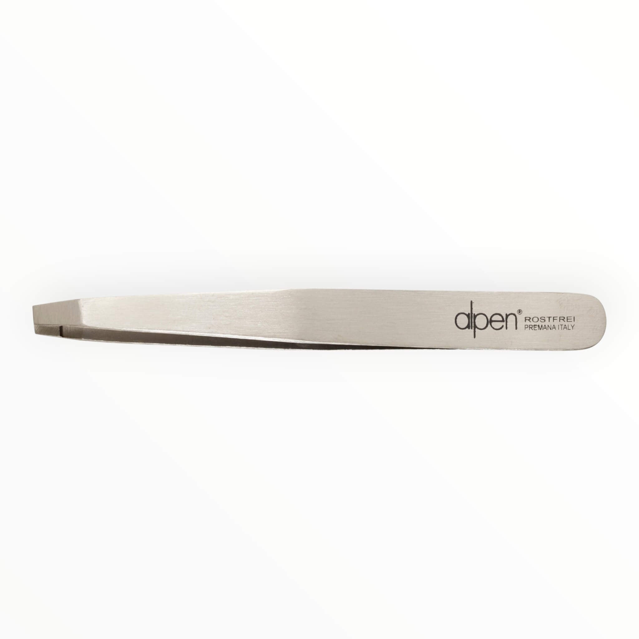 Tweezers, Flat, Stainless Steel, 10 cm.