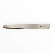 Tweezers, Inclined, Stainless Steel, 10 cm.