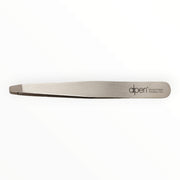 Tweezers, Round, Stainless Steel, 10 cm.
