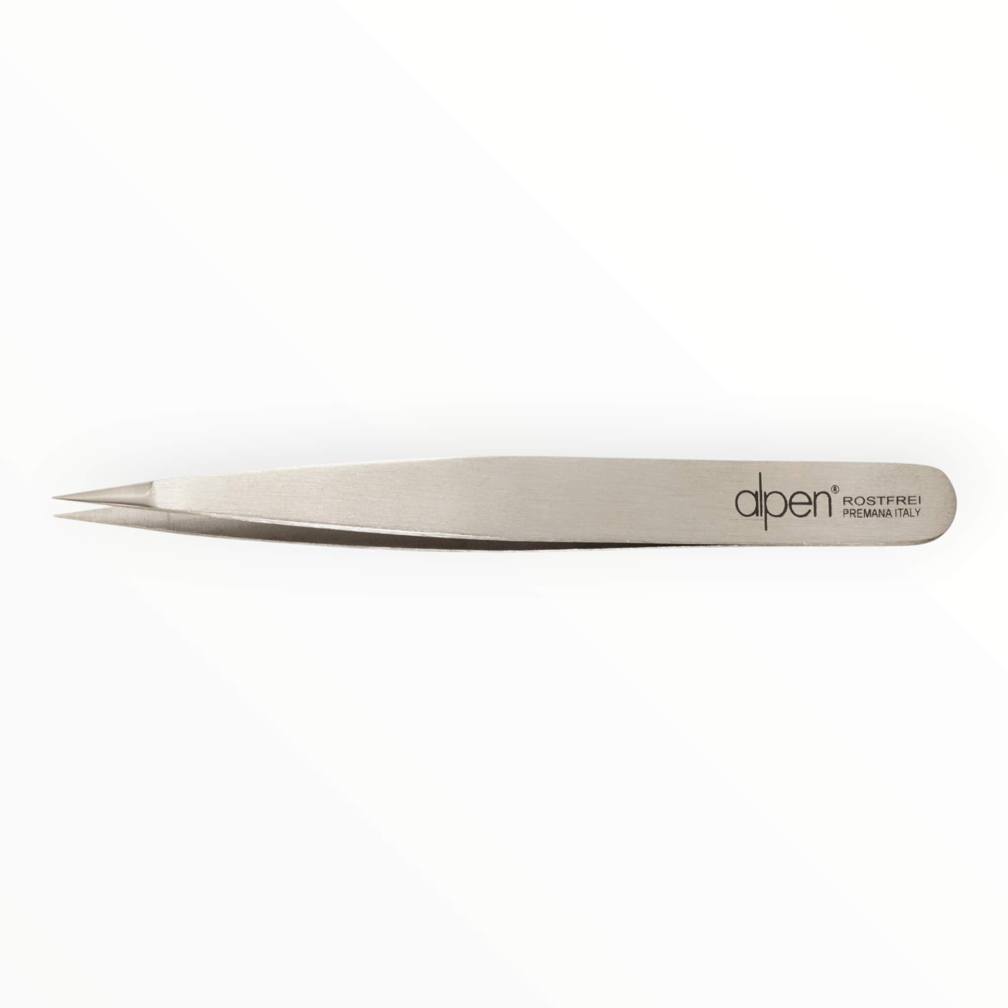 Tweezers, Tip, Stainless Steel, 10 cm.