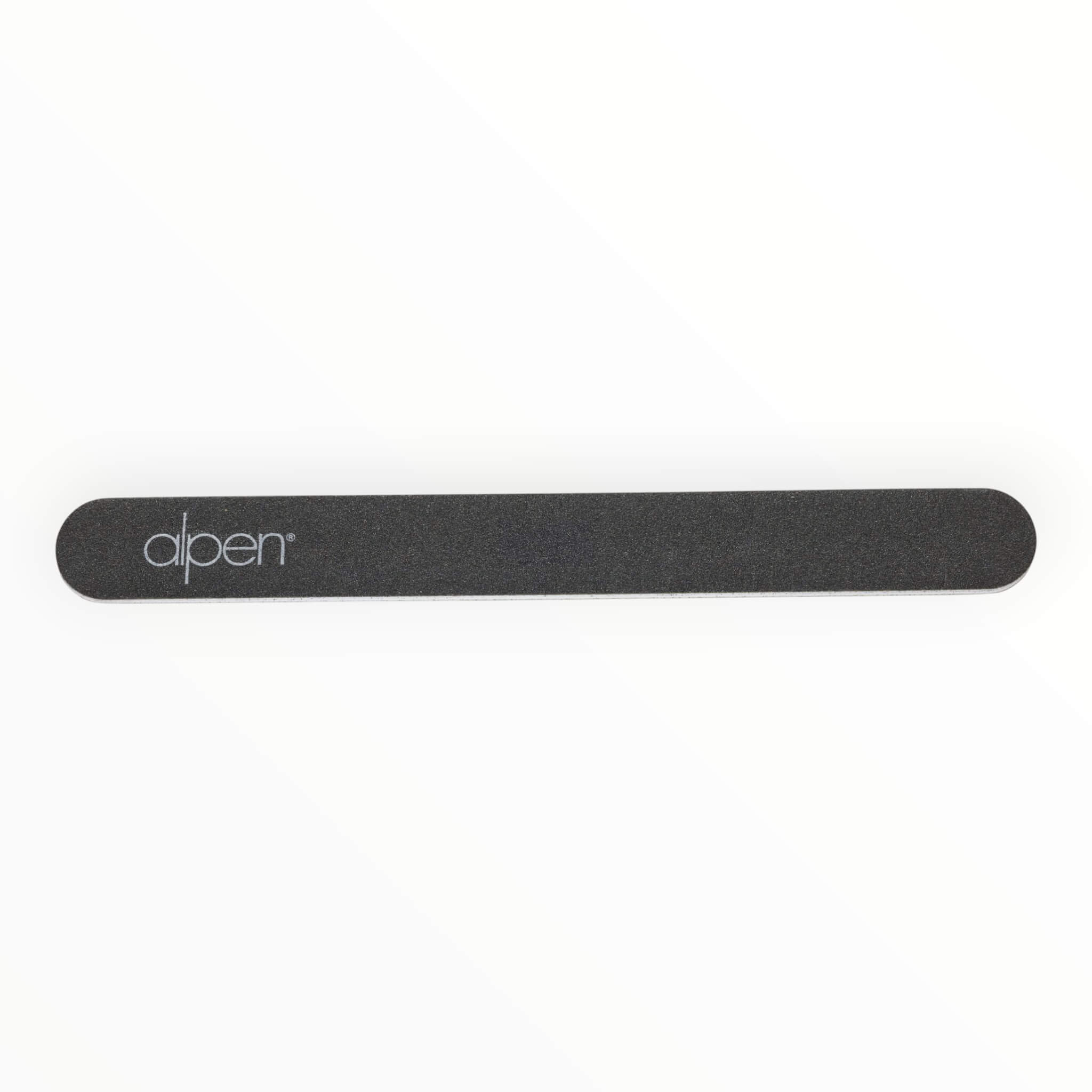 Nail file, Black - 100/180, 18 cm.