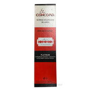 Concord DE-Barber blades, 1 bar, 20x5 pcs (100 pcs)