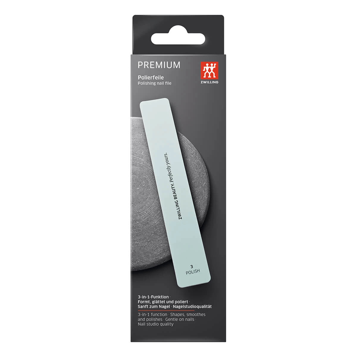 Nail file for polishing