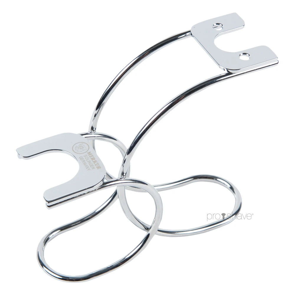 Holder for DE razor and shaving brush