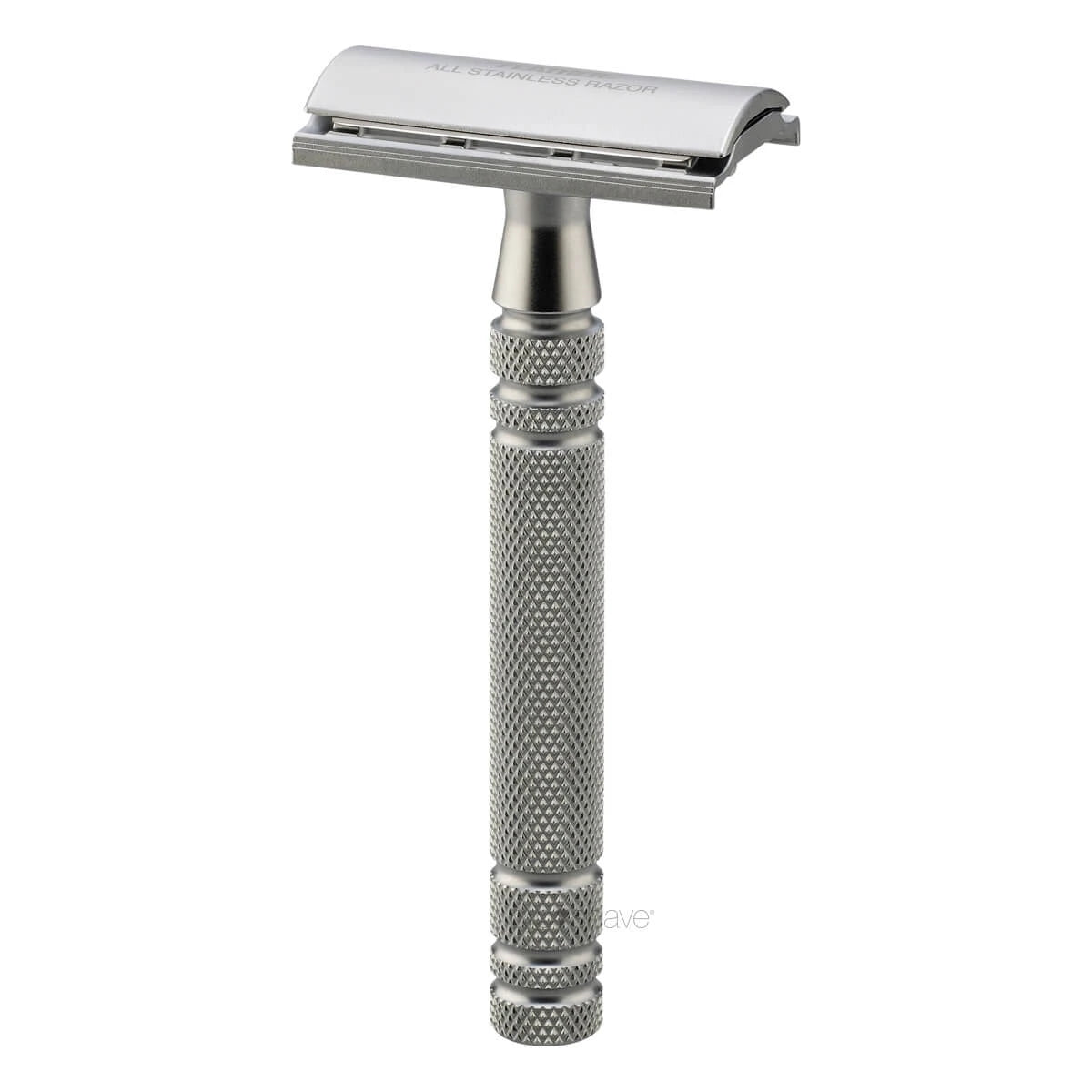 DE razor in stainless steel from Feather – Proshave