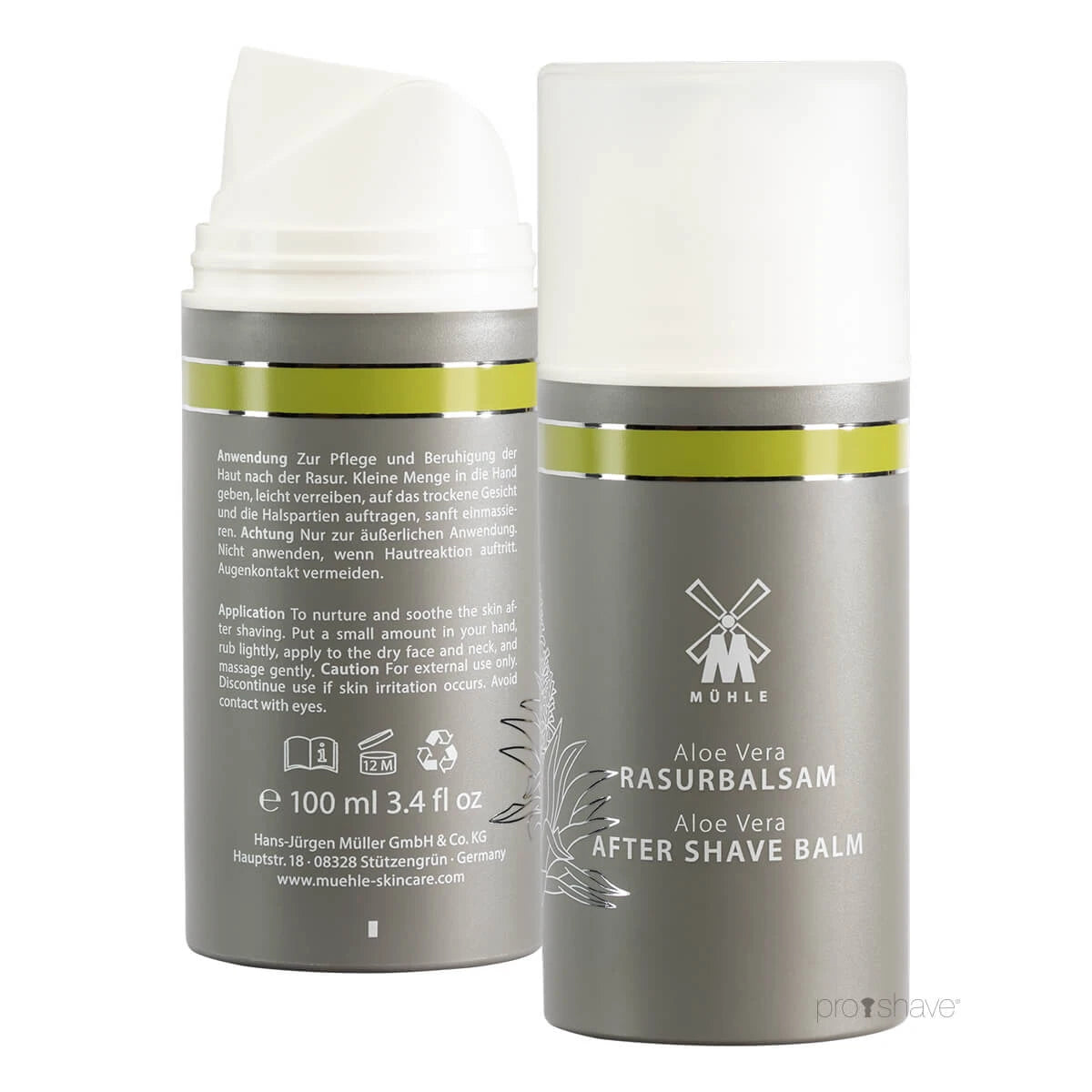 Aftershave Balm, Aloe Vera, 100 ml.