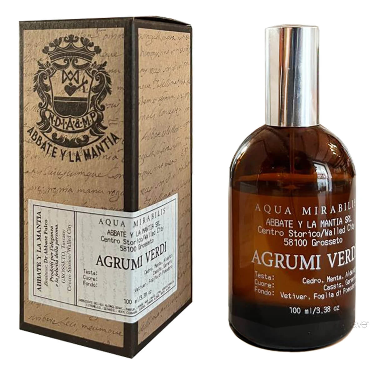 Aqua Mirabilis, Agrumi Verdi, 100 ml.