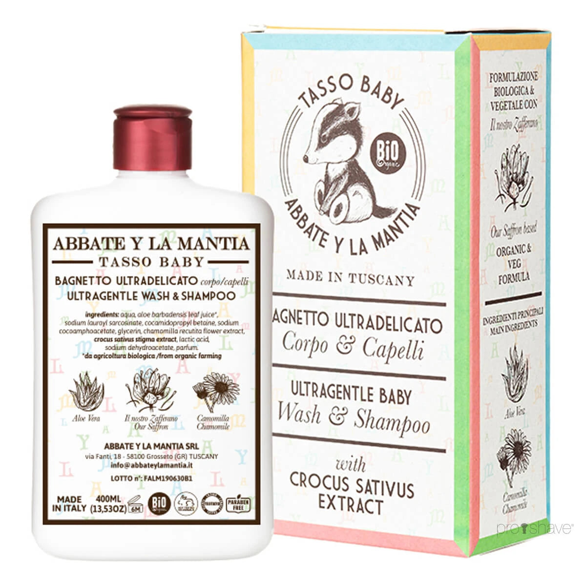 Mild Hair & Body Shampoo, Baby, 400 ml.