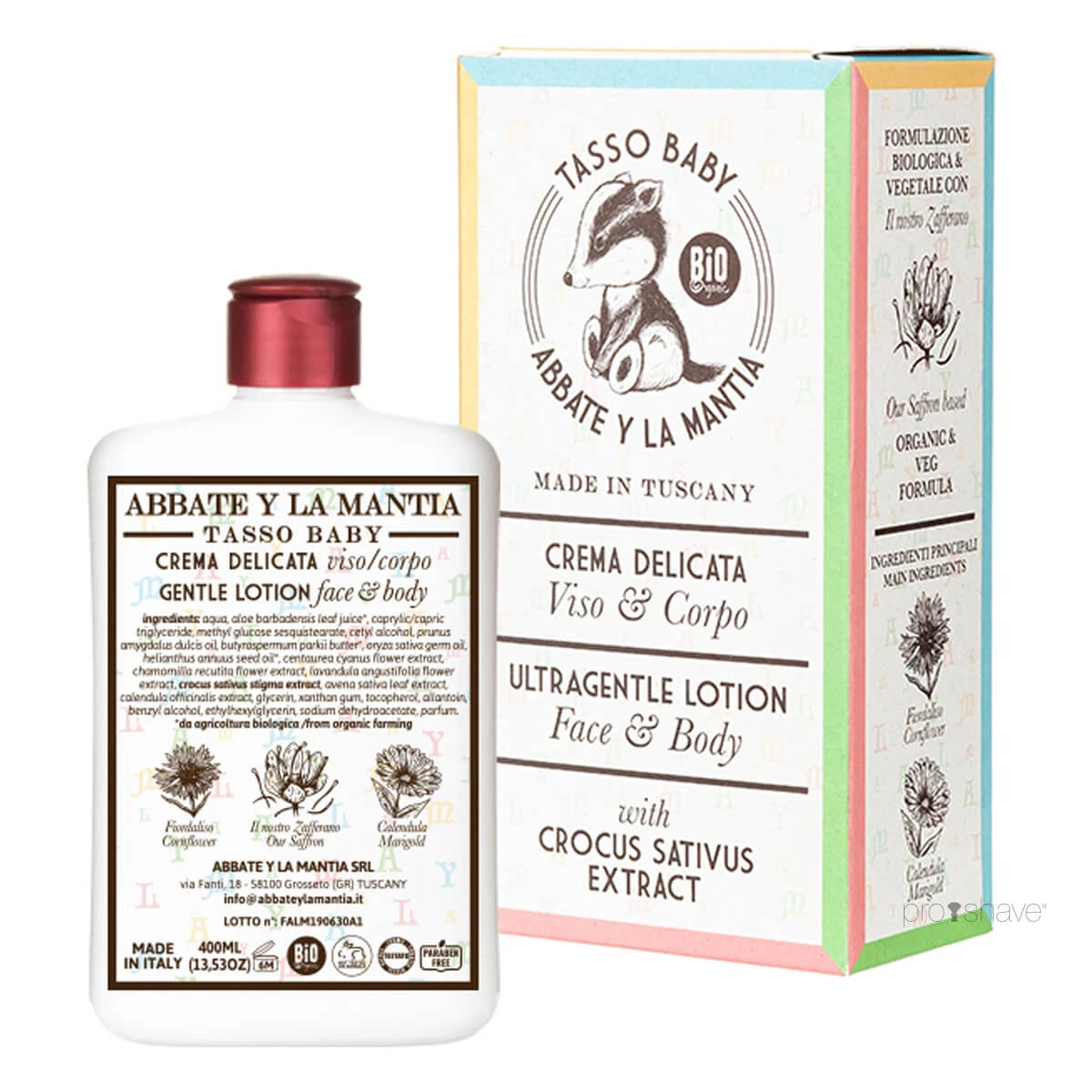 Mild Face & Body Lotion, Baby, 400 ml.