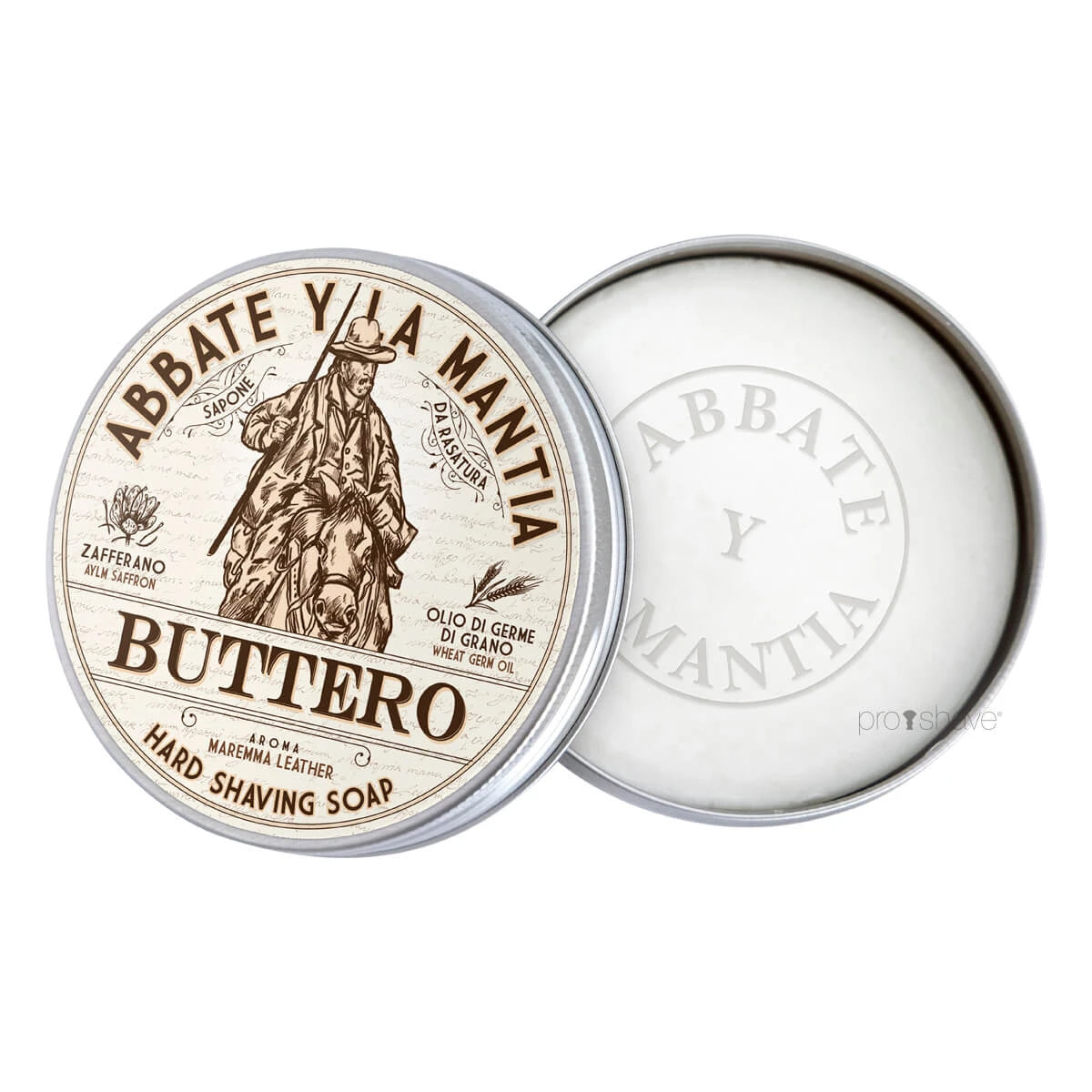 Shaving soap, Buttero, 80 gr.