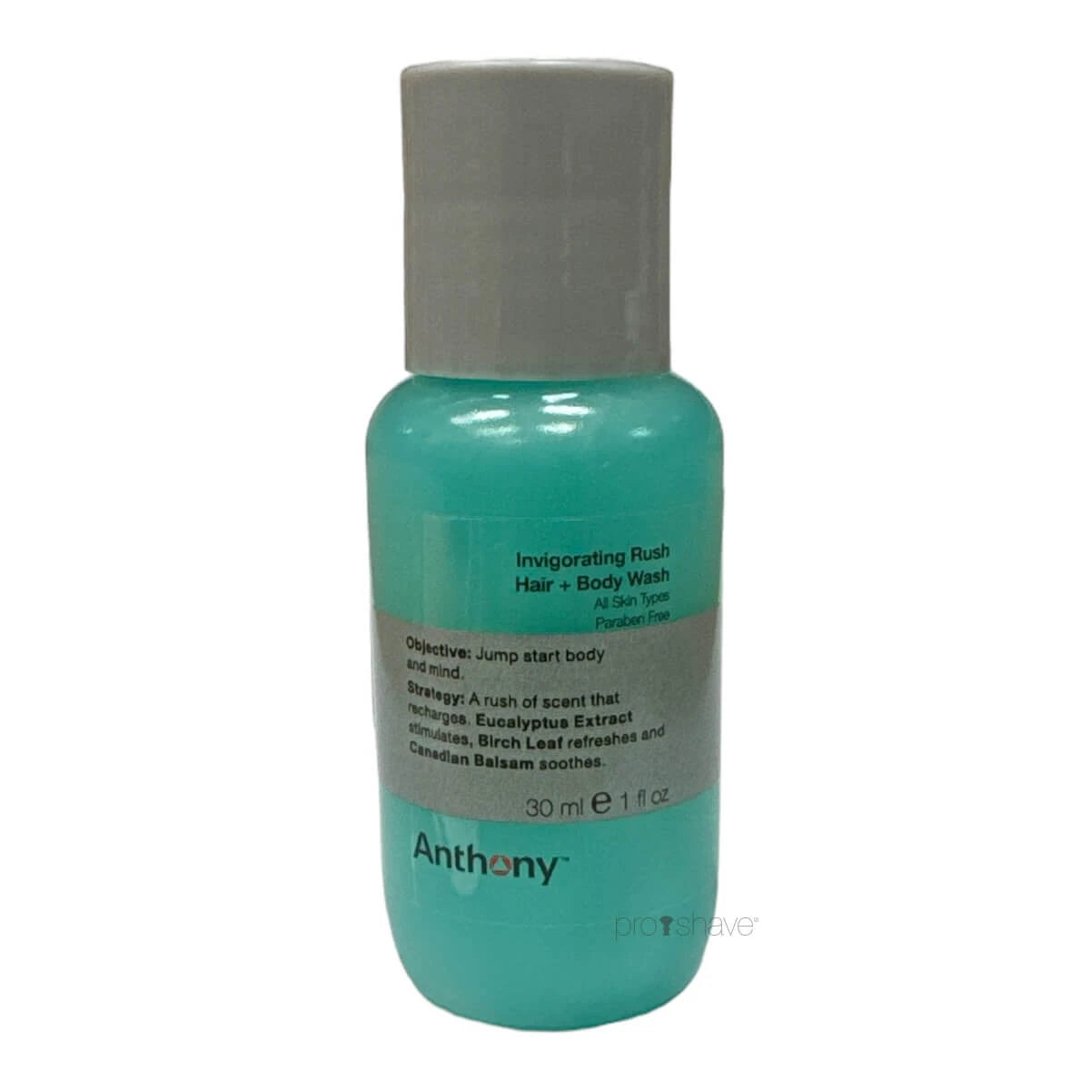 Invigorating Rush Hair & Body Wash, Travel Size, 30 ml.