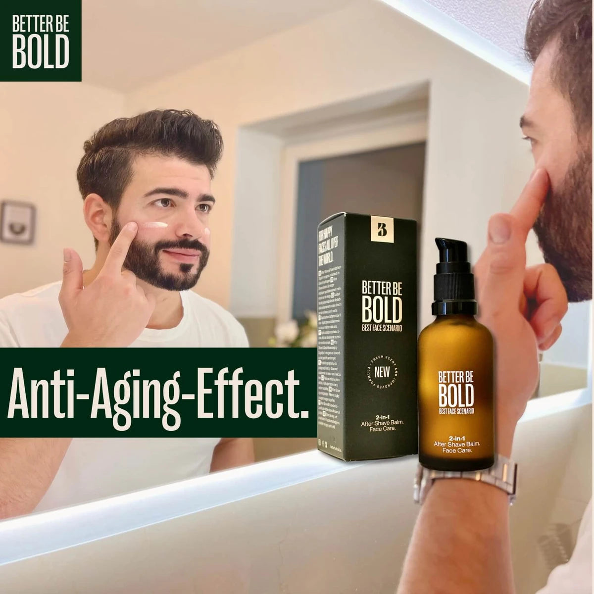 Best Face Scenario, 2in1 Aftershave Balm & Face Cream, 50 ml.