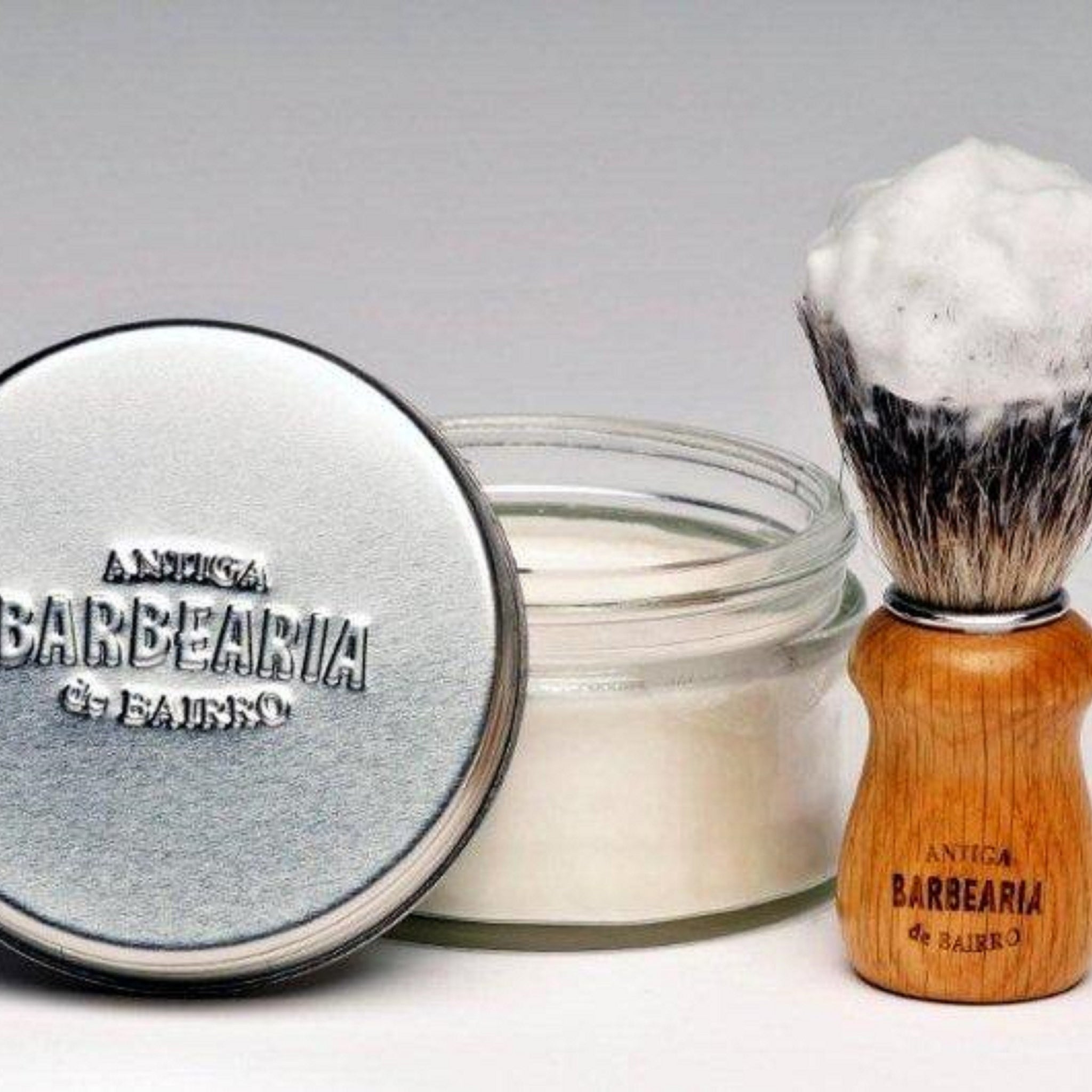 Shaving soap in glass bowl, 150 gr.