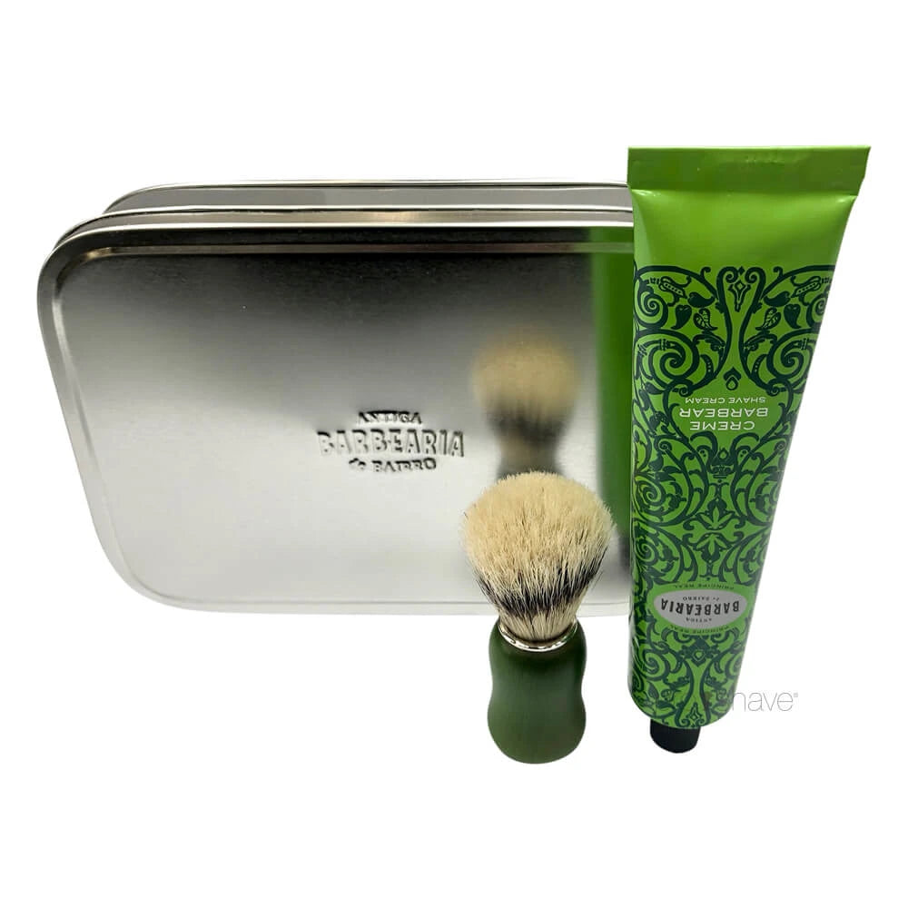 Gift set with shaving cream and shaving brush, Príncipe Real