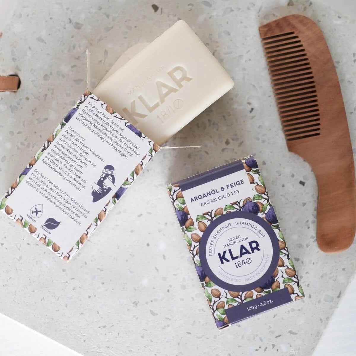 Shampoo Bar, Argan Oil & Fig, 100 gr.