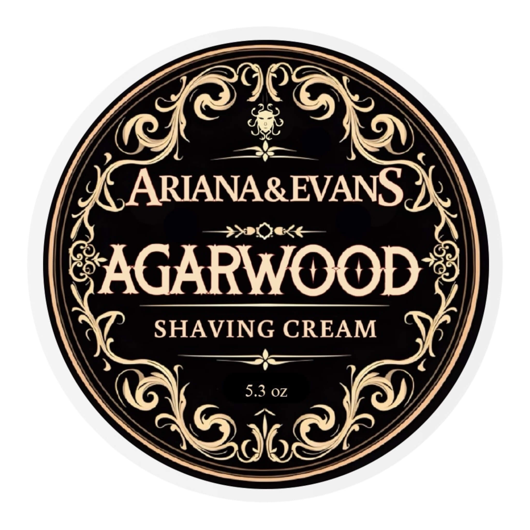 Shaving soap, Agarwood, 157 ml.