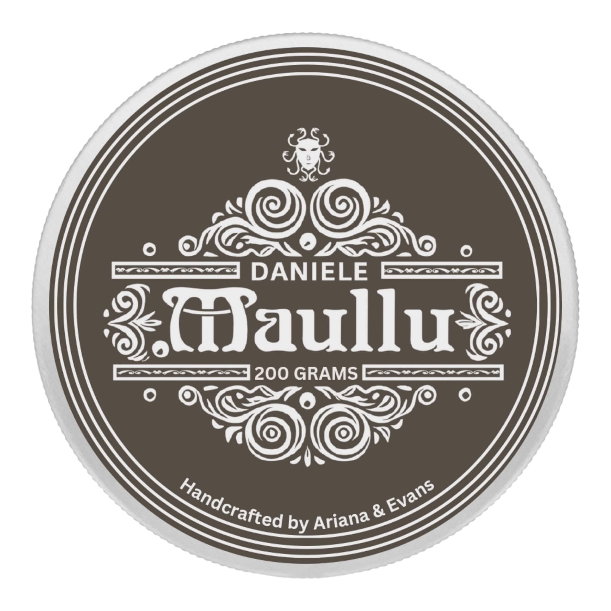 Shaving soap, Maullu Latte & Menta, 231 ml.