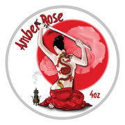 Shaving soap, Amber Rose, 118 ml.