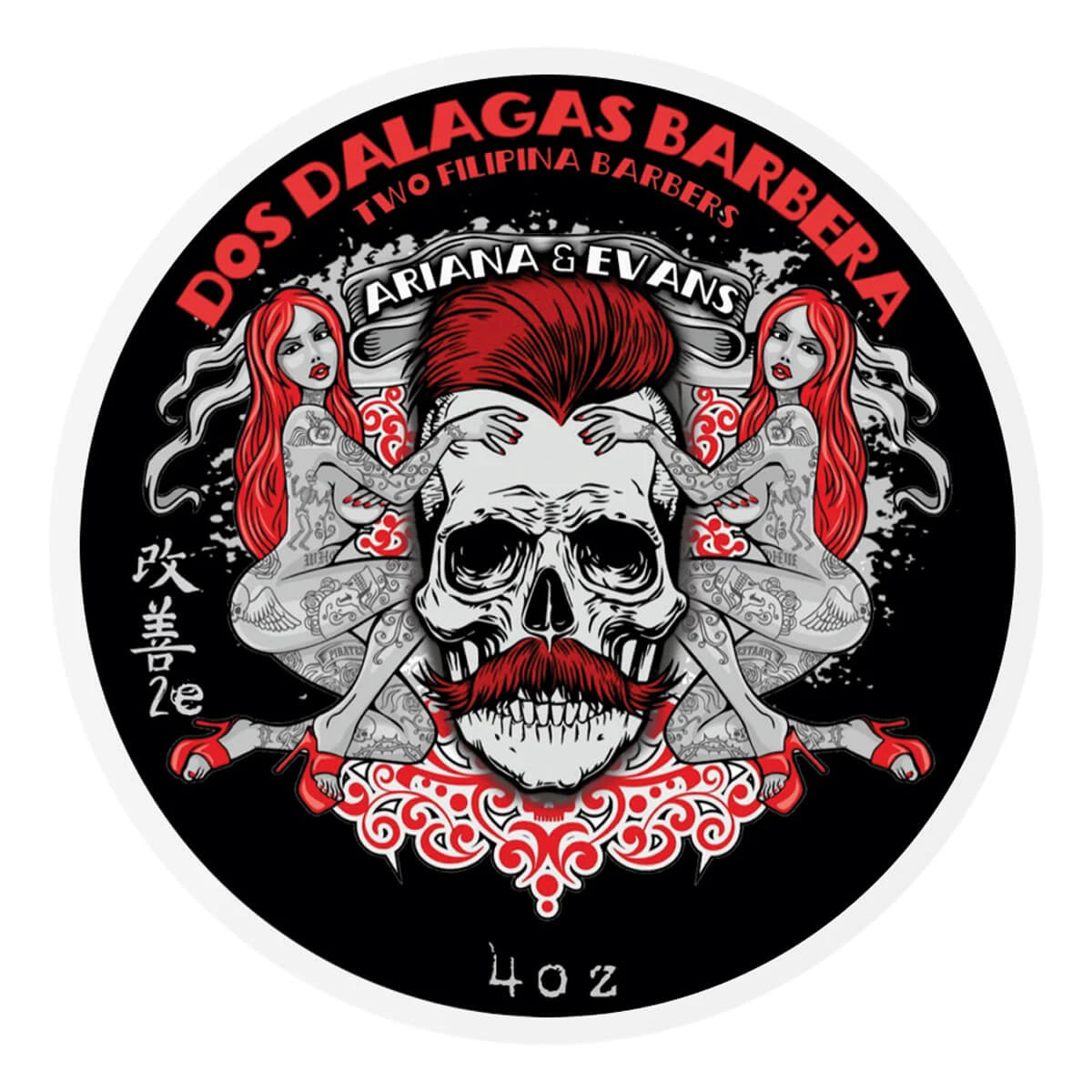 Shaving soap, Dos Dalagas Barbera, 118 ml.