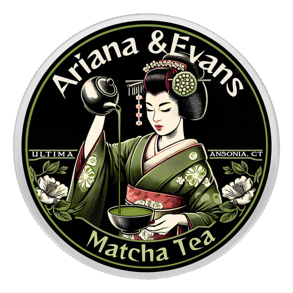Shaving soap, Matcha Tea, 118 ml.