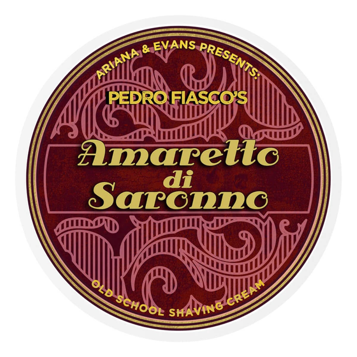 Shaving soap, Pedro Fiasco's Amaretto di Saronno, 157 ml.