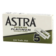 Superior Platinum DE razor blades, 2x5 pcs (10 pcs)
