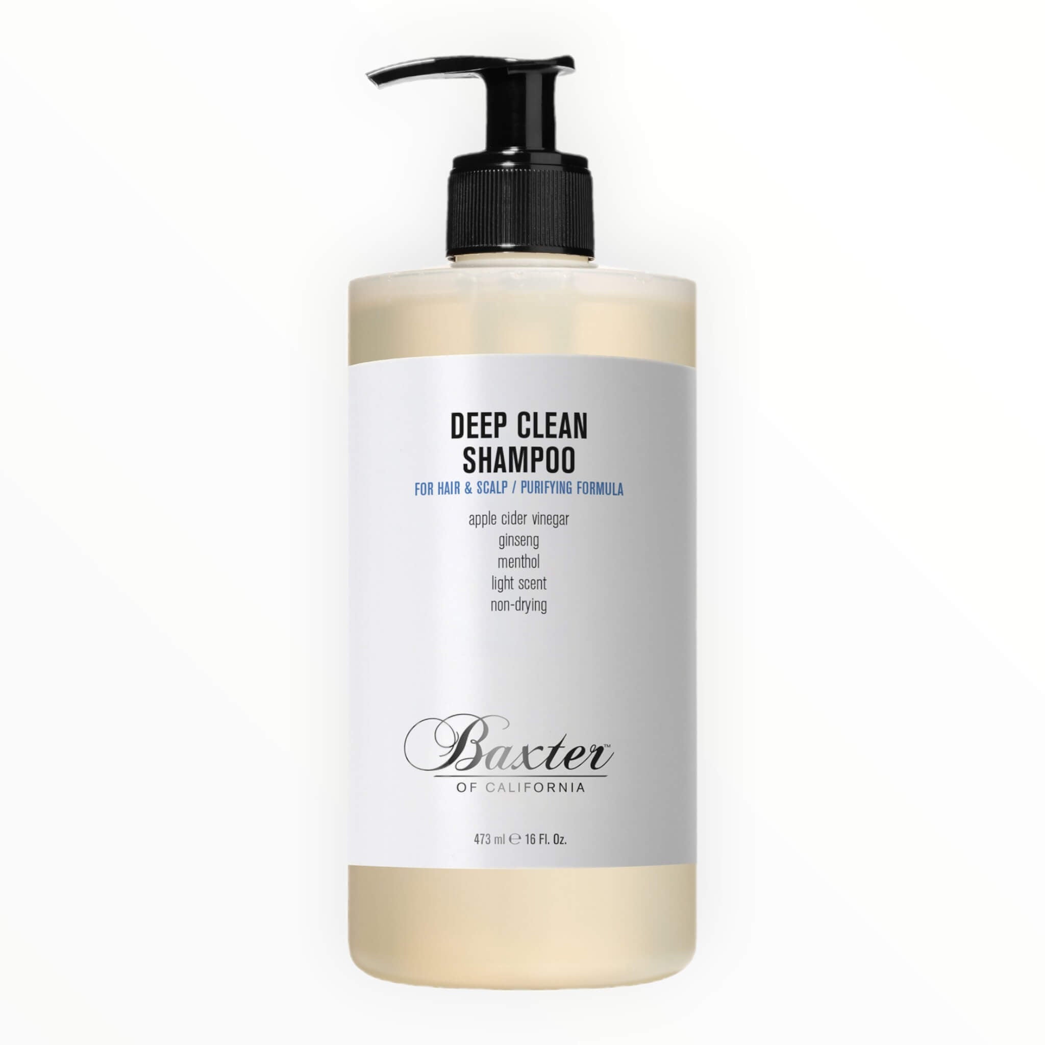 Deep Clean Shampoo, 473 ml.