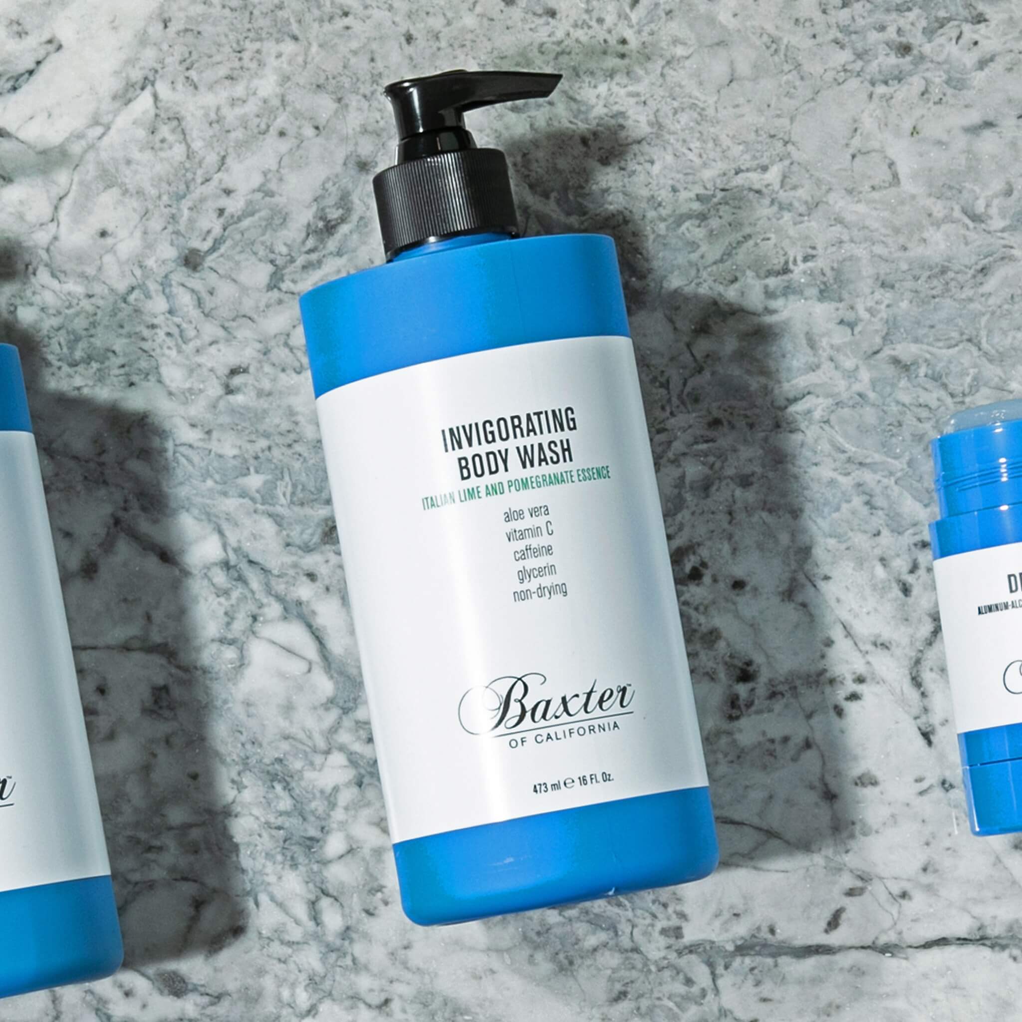 Invigorating Body Wash, Lime & Pomegranate, 473 ml.
